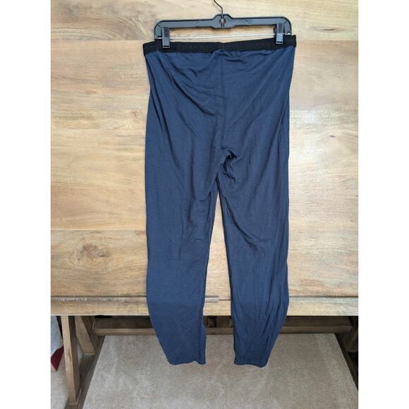 Duckworth Leggings Womens Large Blue Maverick Grown Spun Knit Elastic Waist NWT - Picture 2 of 3
